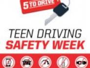 Teen driving safety week