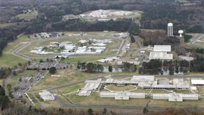 The Butner Federal Correctional Complex is shown in this aerial photo. The Complex is located in Durham and Granville Counties.