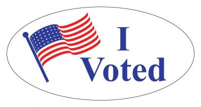 I Voted decal