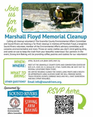 Flyer Marshall Floyd Cleanup Social Media