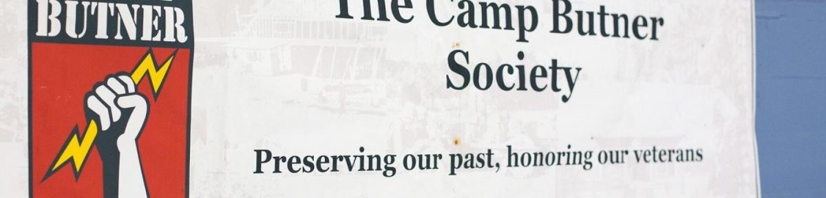 Camp Butner Society banner