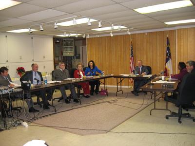 Town Council swearing in