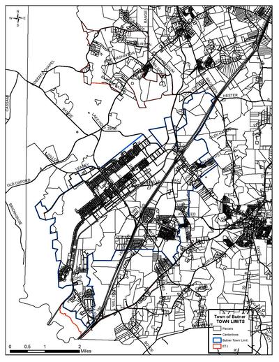 Butner Town Limits